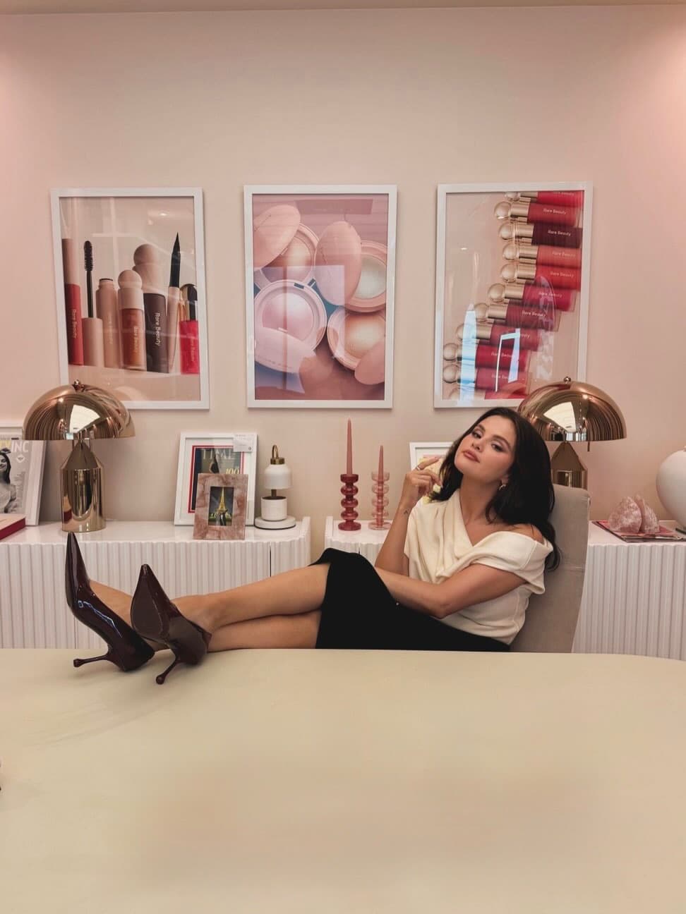 Rare Beauty Turns ‘Clocking In’ Into a Lip Moment, With Pop Up Offices in LA and Madrid