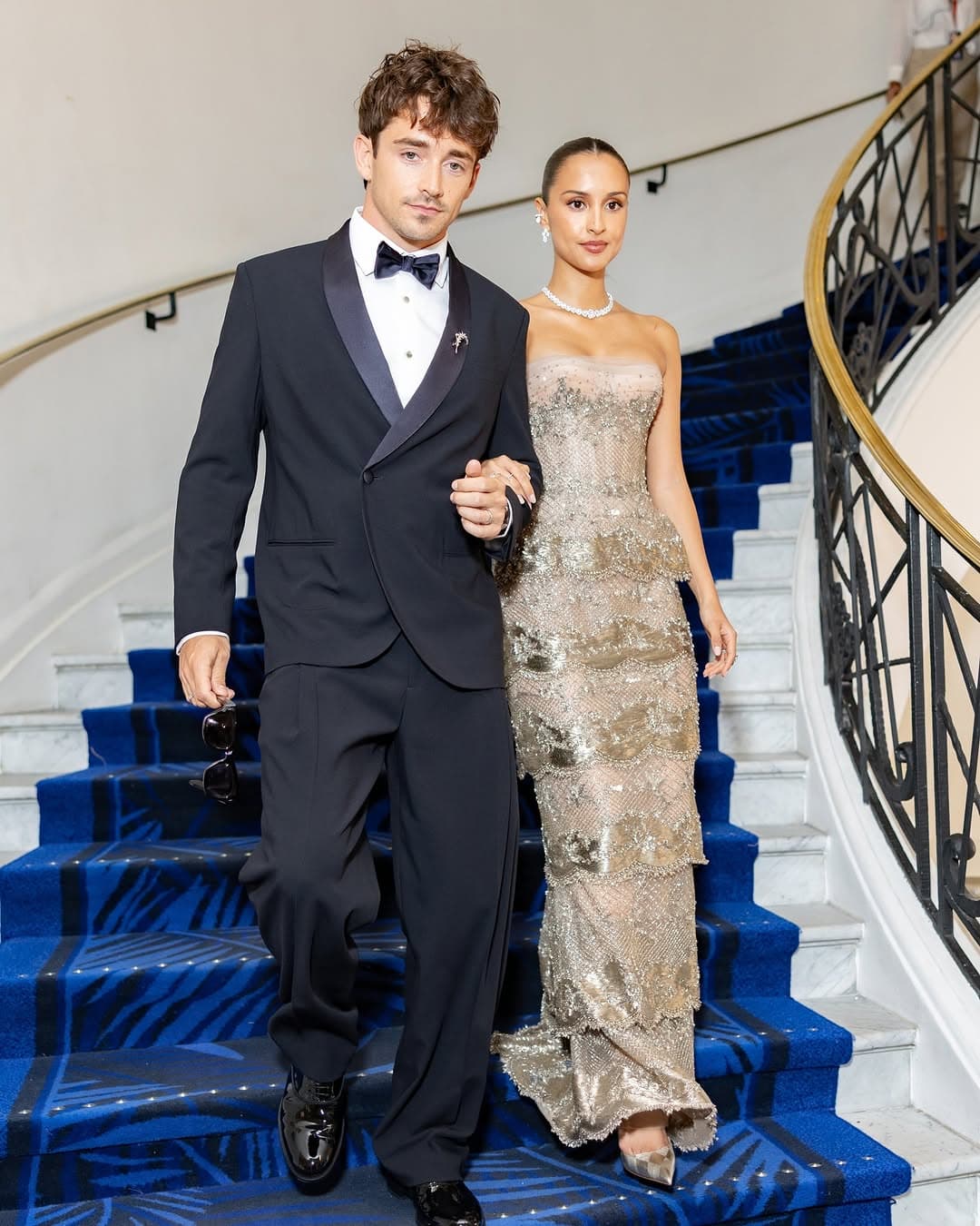 The Leclercs at Cannes, Where Grand Prix Precision Meets Red Carpet Poise