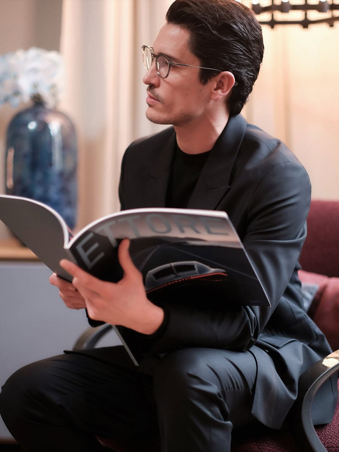 BUGATTI Eyewear in Milan, Titanium Frames, Quiet Power