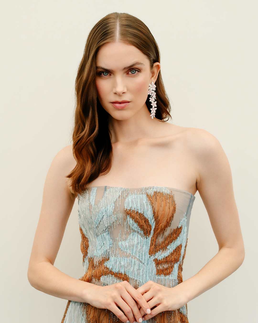 Chopard’s Orchid Moment, in Aqua and Cognac