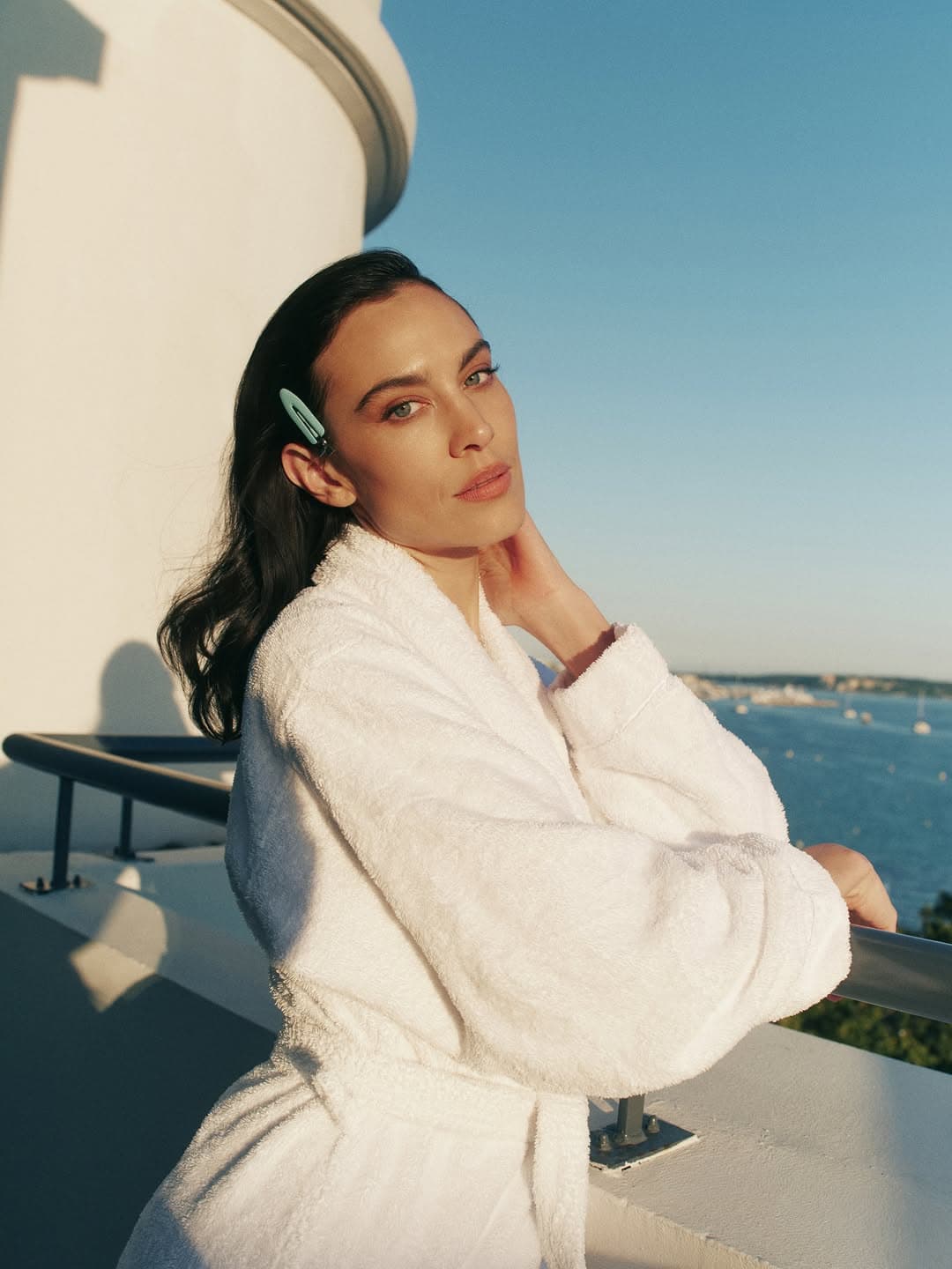 Alexa Chung’s Cannes Getting Ready Moment, Polished to a Dior Whisper