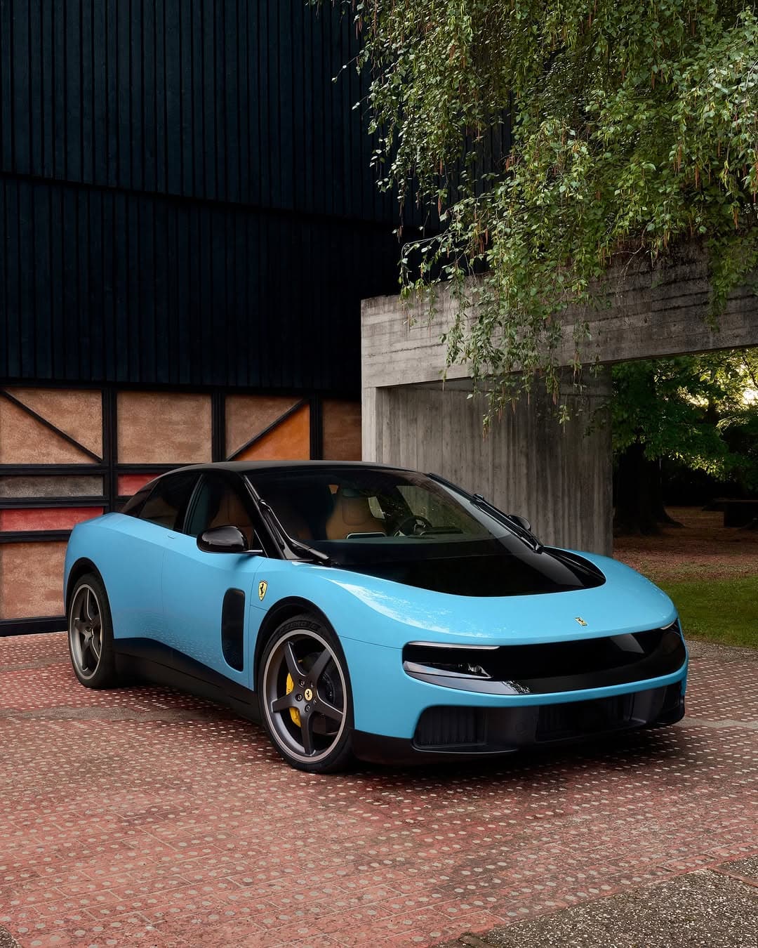 Azzurro La Plata, and the Art of Arriving in the Ferrari Luce