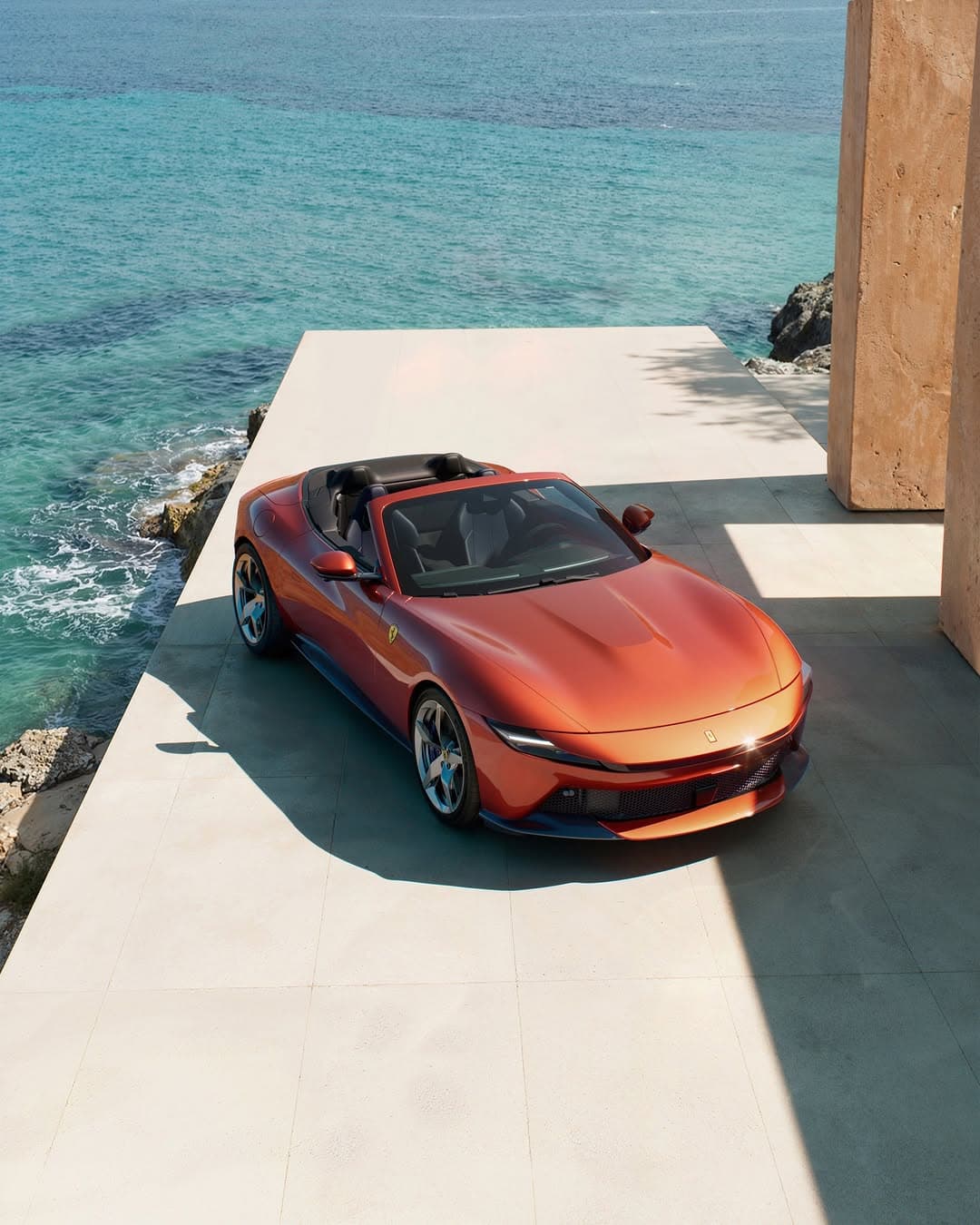 Ferrari Amalfi Spider: The Riviera Fantasy, Rewritten in V8