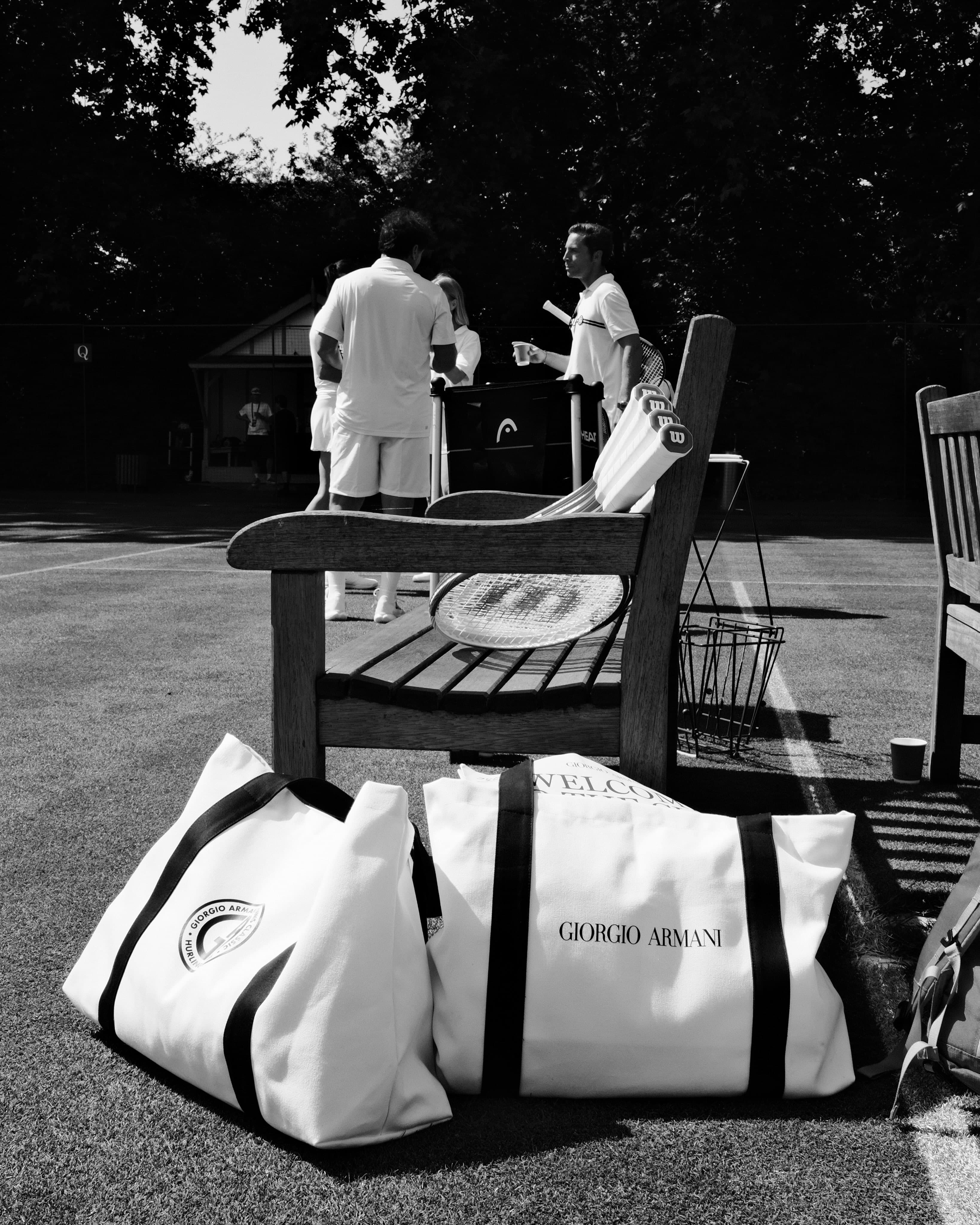 London, Served: Giorgio Armani at Hurlingham