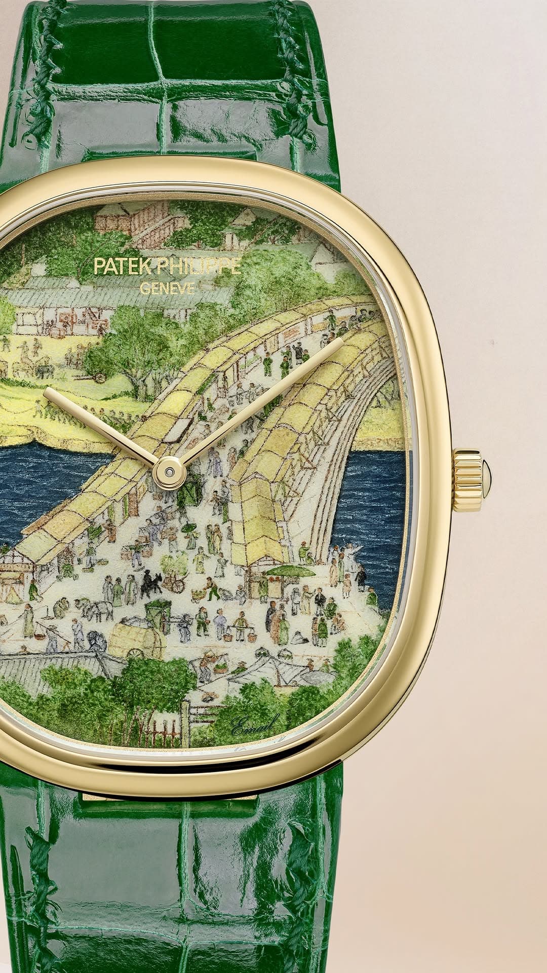 A River, Reduced to a Wrist: Patek Philippe’s Golden Ellipse Finds Its Flow