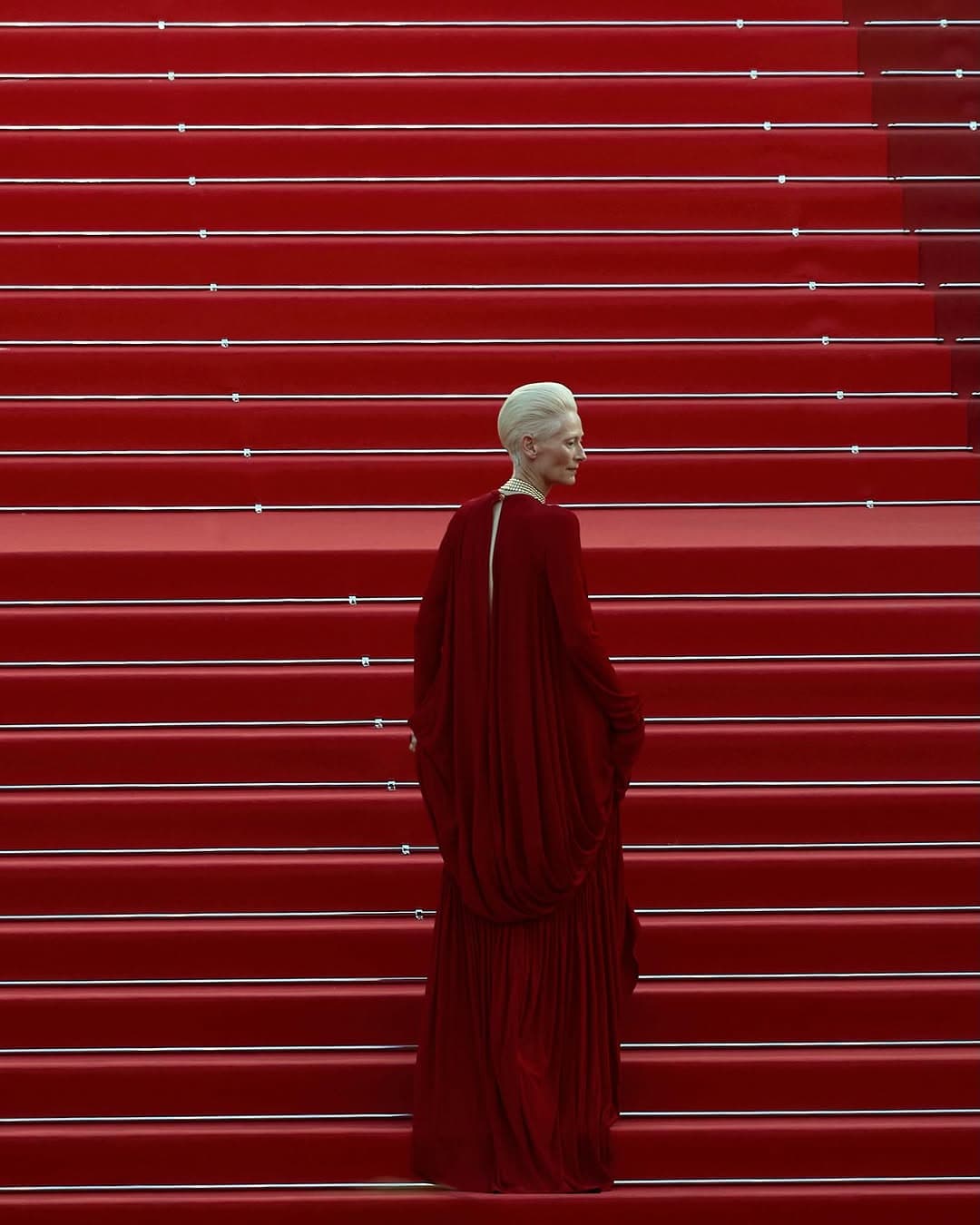 Red Carpet Cannes Photography, Through Tilda Swinton’s Cool, Clear Lens