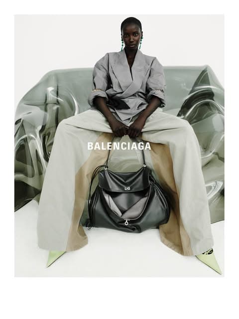 Unsized, A Lightness of Being, Balenciaga’s Spring 27 Makes Room for Air