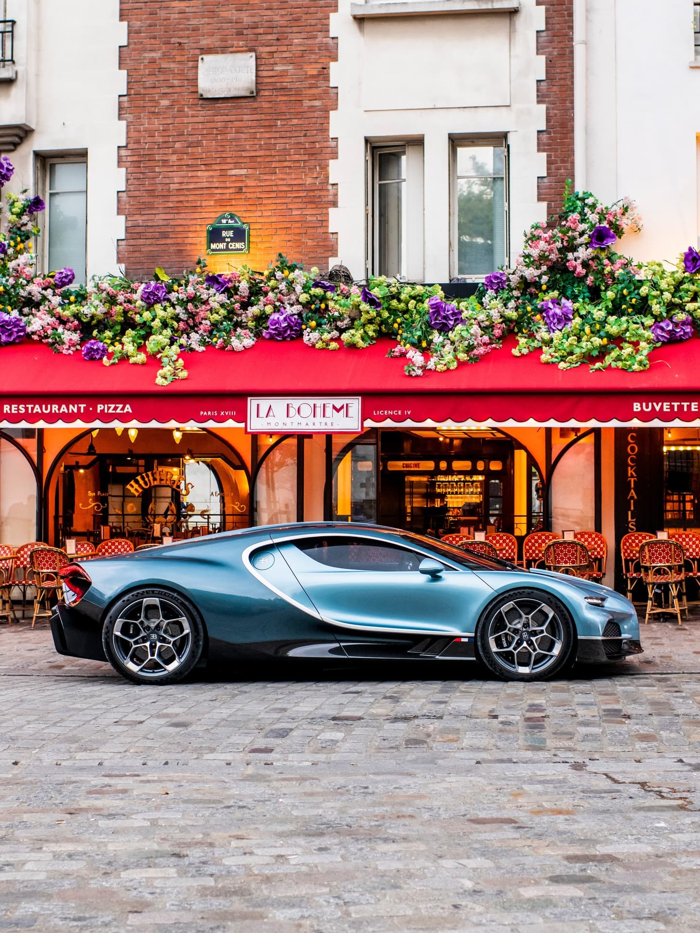 Paris, in Carbon Fiber: The Bugatti Tourbillon Takes the Long Way