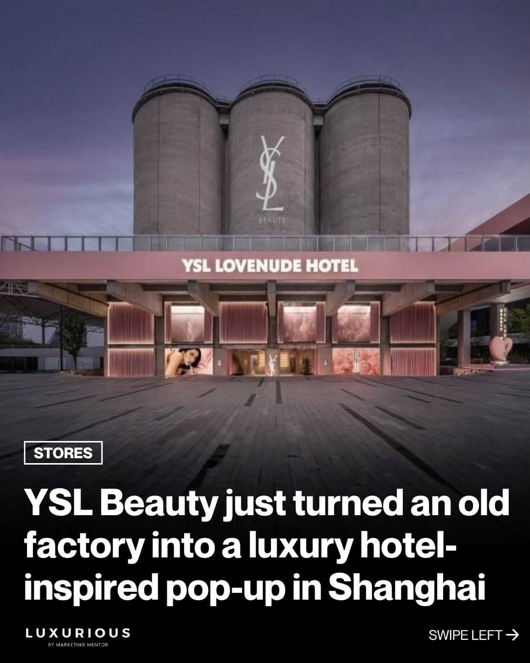 YSL Beauty Checks Shanghai Into a Hotel, and Experiential Retail Finally Feels Worth Leaving Home For