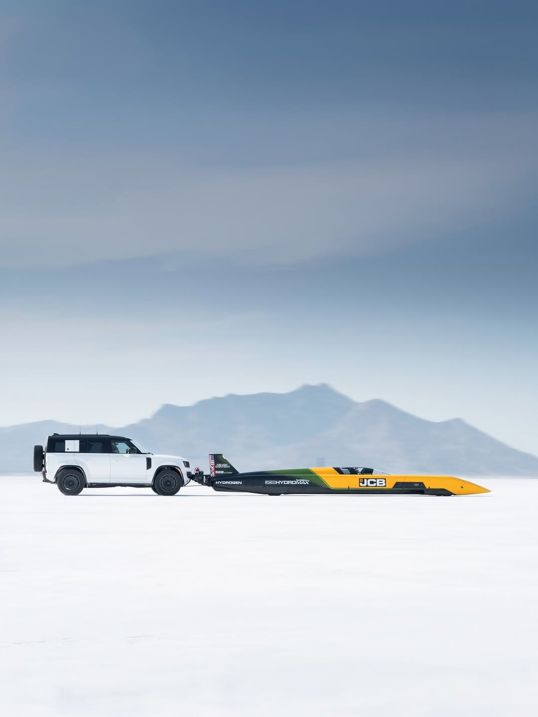 406.320 mph on Salt, the Hydrogen Land Speed Record Gets a New Accent