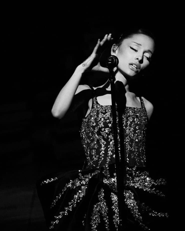 Ariana Grande’s Eternal Sunshine Tour Look, a Bow at Full Volume