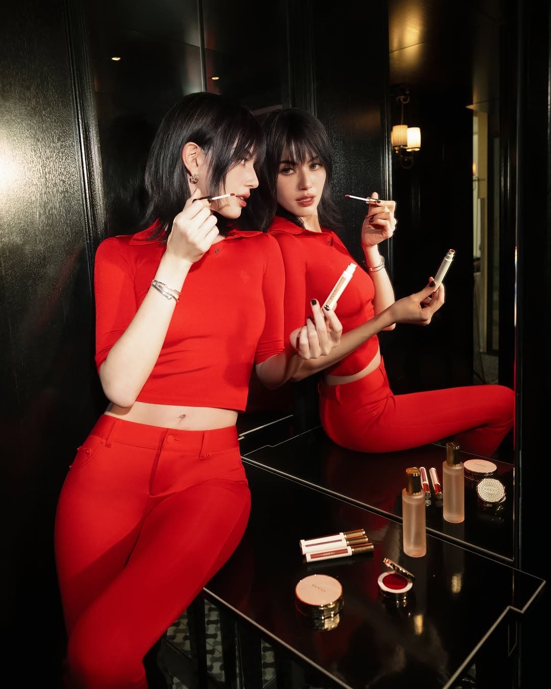 Davika Hoorne’s GucciCore Get Ready With Me, In Lipstick, Light, and a Little Drama