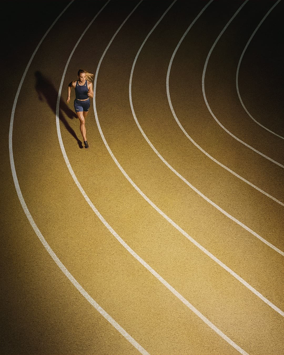 Keely Hodgkinson, in Gold: Nike Running’s New Start-Line Signal